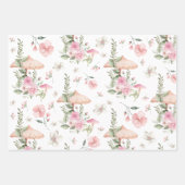 Feuille De Papier Cadeau Fée rose Fée Enchantée Forest Tea Party (Devant 3)