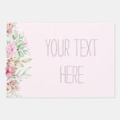 Feuille De Papier Cadeau Félicitations (Devant 2)