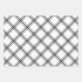 Feuille De Papier Cadeau Félicitations Diplômé Cap noir (Devant 2)