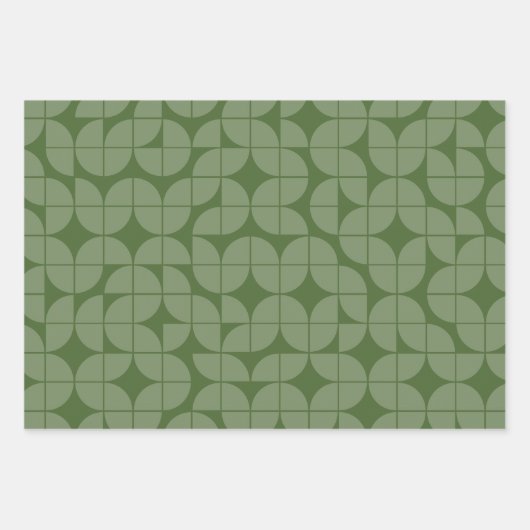 Feuille De Papier Cadeau Félicitations Diplômés Cap vert armée (Devant 3)