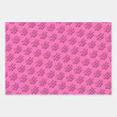 Feuille De Papier Cadeau Félicitations Personnalisées Retraite ! Rose chaud (Devant 2)