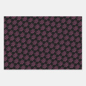 Feuille De Papier Cadeau Félicitations Personnalisées Retraite ! Rose chaud (Devant)