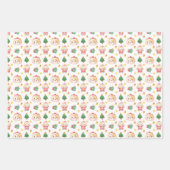 Feuille De Papier Cadeau Feline Fêtes Chat Thème Noël Fête (Devant 3)