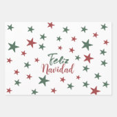 Feuille De Papier Cadeau Feliz Navidad (Devant 2)