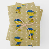 Feuille De Papier Cadeau Ferald (En situation)