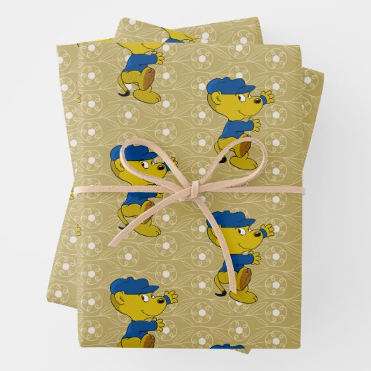 Feuille De Papier Cadeau Ferald (En situation)