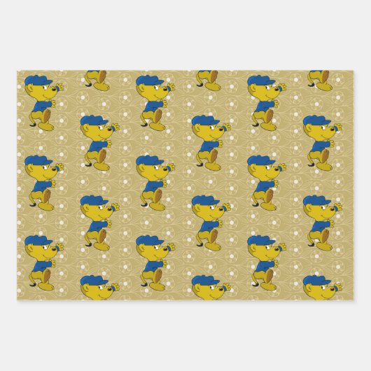 Feuille De Papier Cadeau Ferald (Devant)