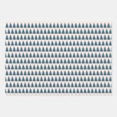 Feuille De Papier Cadeau Ferme de Noël (Devant)