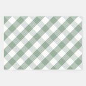 Feuille De Papier Cadeau Ferme des arbres de Noël moderne (Devant 2)