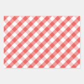 Feuille De Papier Cadeau Ferme des arbres de Noël moderne (Devant 3)