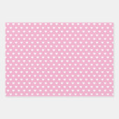 Feuille De Papier Cadeau Ferme moderne rose (Devant)