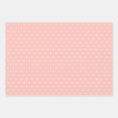 Feuille De Papier Cadeau Ferme moderne rose (Devant 3)