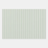 Feuille De Papier Cadeau Ferme moderne vacances pastel vert (Devant 2)
