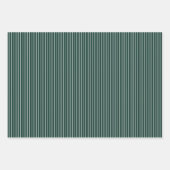 Feuille De Papier Cadeau Ferme moderne vacances vert foncé (Devant 2)