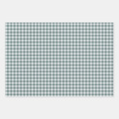 Feuille De Papier Cadeau Ferme moderne verte (Devant 2)