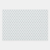 Feuille De Papier Cadeau Ferme moderne verte (Devant 3)