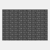 Feuille De Papier Cadeau Ferme Red Buffalo Check Noël (Devant 3)