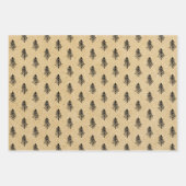 Feuille De Papier Cadeau Ferme Red Buffalo Check Noël (Devant 2)