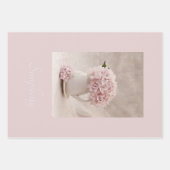 Feuille De Papier Cadeau Fermeture d'enveloppement Qté 3 Hydrangées de simp (Devant)