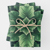 Feuille De Papier Cadeau Fern Leaf (En situation)