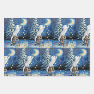 Feuille De Papier Cadeau Ferret Christmas Wrapping Paper