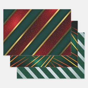 Feuille De Papier Cadeau Festif élégant