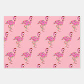 Feuille De Papier Cadeau Festif mignon Animaux Noël (Devant 3)