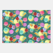 Feuille De Papier Cadeau Festival de la Moon d'automne (Devant)