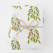 Feuille De Papier Cadeau Festive Holiday Wrapping Paper! (En situation)