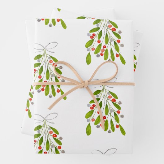 Feuille De Papier Cadeau Festive Holiday Wrapping Paper! (En situation)