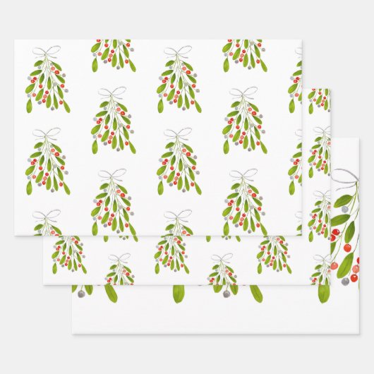 Feuille De Papier Cadeau Festive Holiday Wrapping Paper! (Lot)
