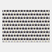 Feuille De Papier Cadeau Fête d'anniversaire de Kettlebell (Devant)