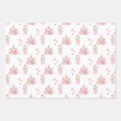 Feuille De Papier Cadeau Fête d'anniversaire de la princesse (Devant)