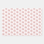 Feuille De Papier Cadeau Fête d'anniversaire de la princesse (Devant 3)