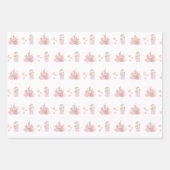 Feuille De Papier Cadeau Fête d'anniversaire de la princesse (Devant)