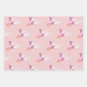 Feuille De Papier Cadeau Fête d'anniversaire de roller retro (Devant 3)