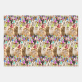 Feuille De Papier Cadeau Fête de chats (Devant 2)