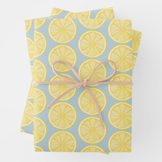 Feuille De Papier Cadeau Fête de la Côte d'Amalfi au Citron (En situation)