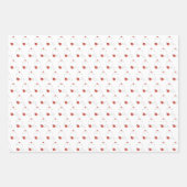 Feuille De Papier Cadeau Fête de Noël de Noël de Cute Meowy (Devant 3)