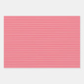 Feuille De Papier Cadeau Fête de Noël simple rouge blanc (Devant 2)
