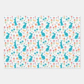 Feuille De Papier Cadeau Fête de Pâques (Devant 3)