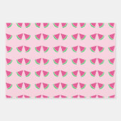 Feuille De Papier Cadeau Fête de pastèque (Devant 2)