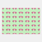 Feuille De Papier Cadeau Fête de pastèque (Devant)