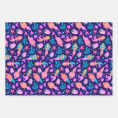 Feuille De Papier Cadeau fête des filles motifs mignonnes (Devant 3)