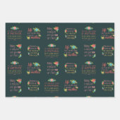 Feuille De Papier Cadeau Fête des Mères mignonnes (Devant 3)