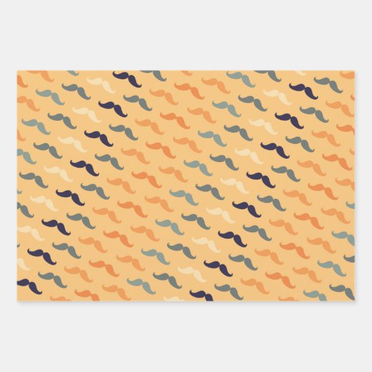 Feuille De Papier Cadeau Fête des pères (Devant)