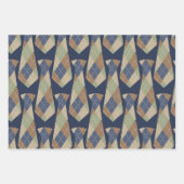 Feuille De Papier Cadeau Fête des pères mignonne (Devant 3)