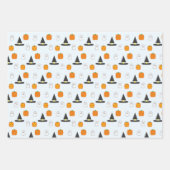 Feuille De Papier Cadeau Fête d'Halloween (Devant 2)