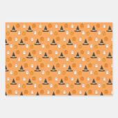 Feuille De Papier Cadeau Fête d'Halloween (Devant 2)