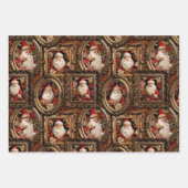 Feuille De Papier Cadeau Fête du père Ornat 3D (Devant 3)